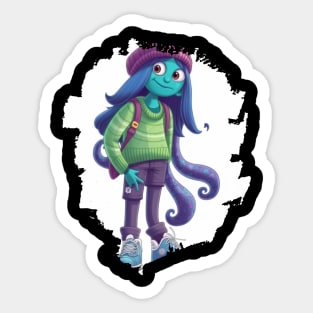 Ruby Gillman Teenage Kraken Sticker